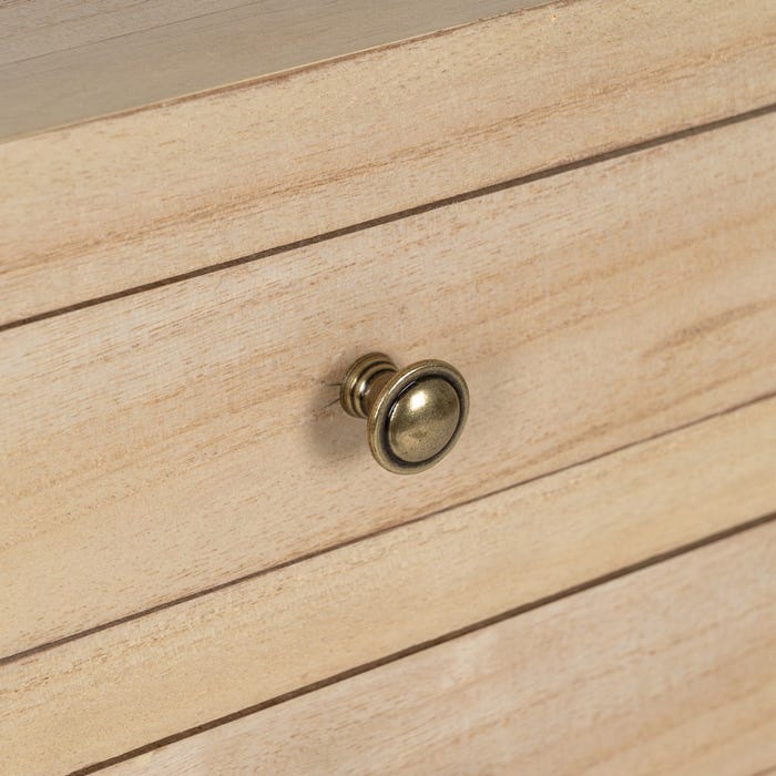 Consola Natural Dm-Madera 63 X 26 X 85 Cm