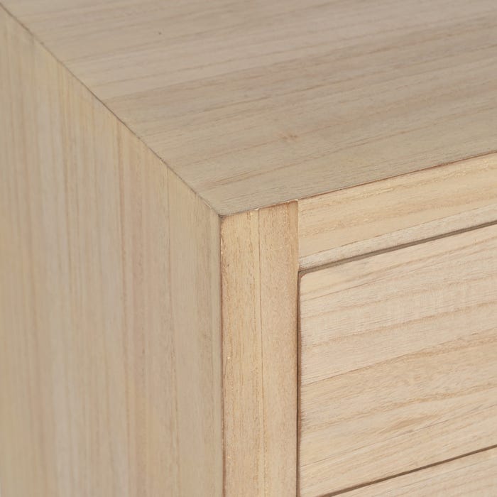Mesita Natural Dm-Madera 43 X 34 X 55 Cm