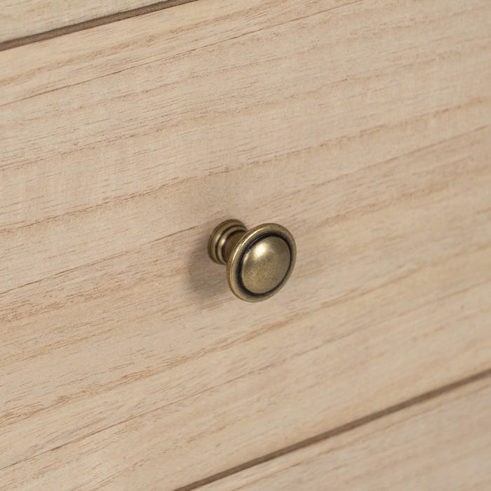 Mesita Natural Dm-Madera 43 X 34 X 55 Cm