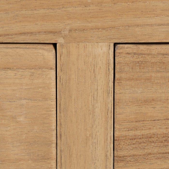 Consola Natural Madera Mindi Entrada 70 X 30 X 80 Cm