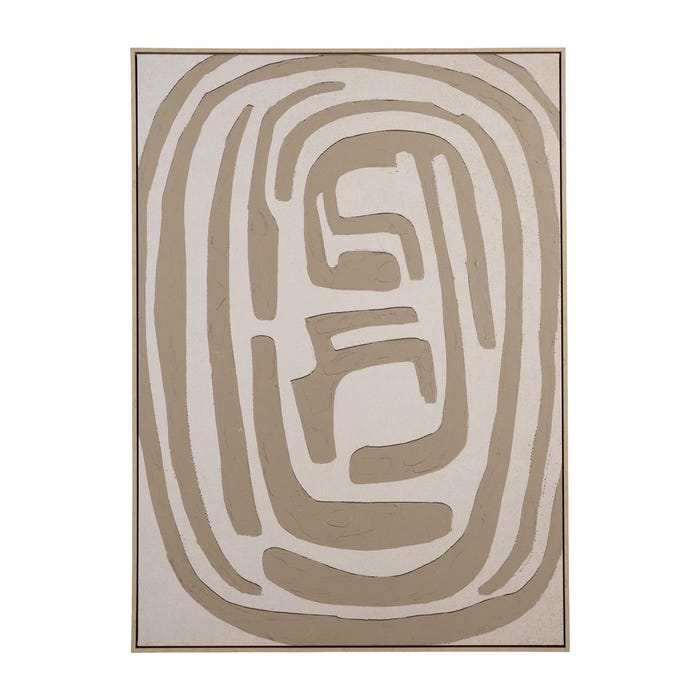 Quadro decorativo em tela texturizada 100 x 140 cm