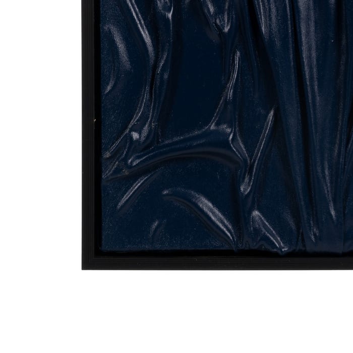 Pintura em relevo em tela decoração 83 x 123 cm