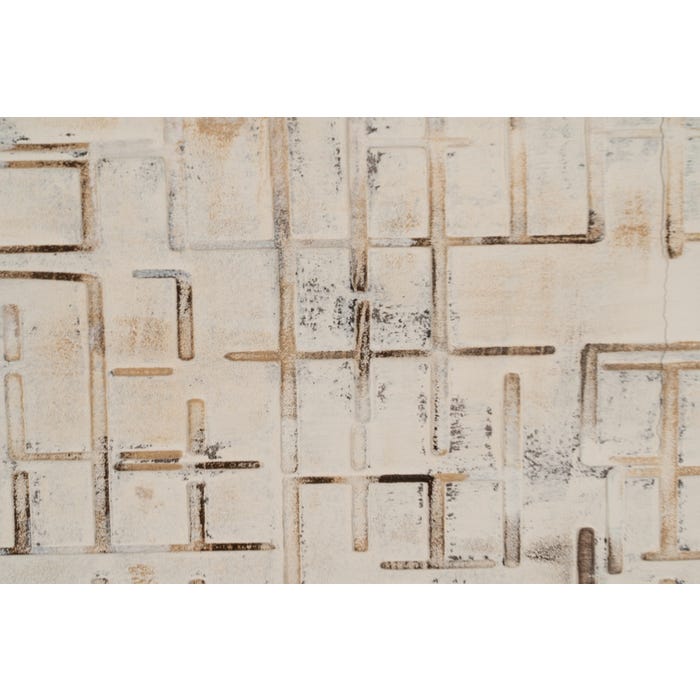 Cuadro Textura Lienzo Decoración 153 X 53 Cm