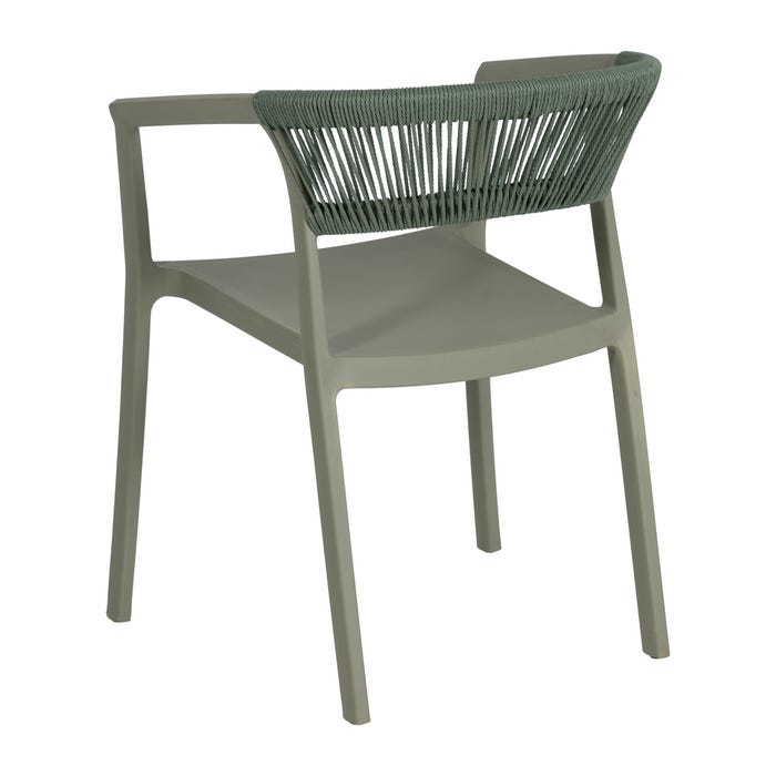 Silla Verde Polipropileno 56 X 52 X 76 Cm