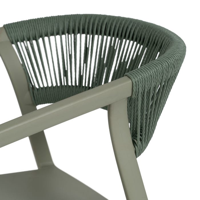 Silla Verde Polipropileno 56 X 52 X 76 Cm