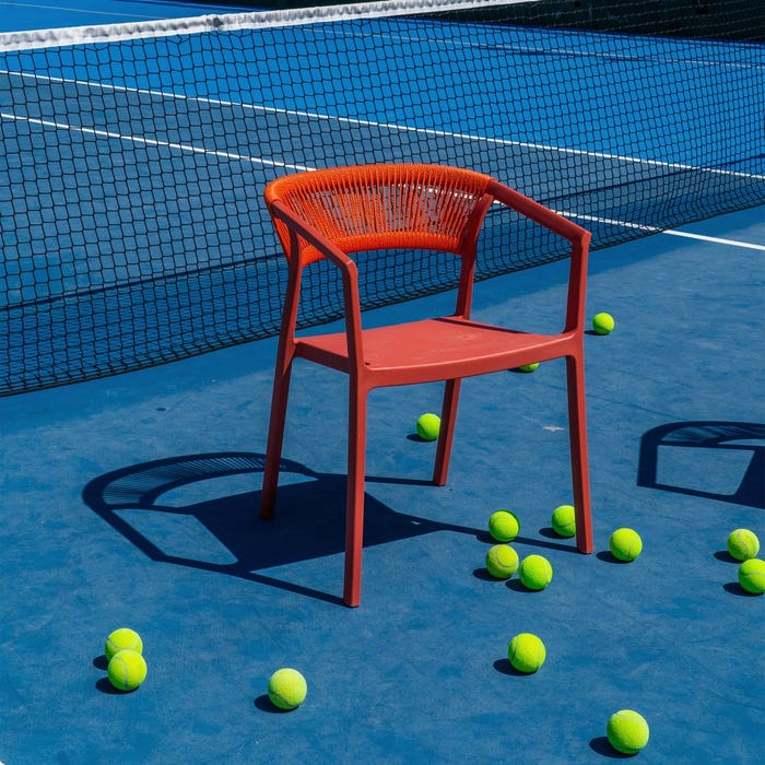 Silla Terracota Polipropileno 56 X 52 X 76 Cm