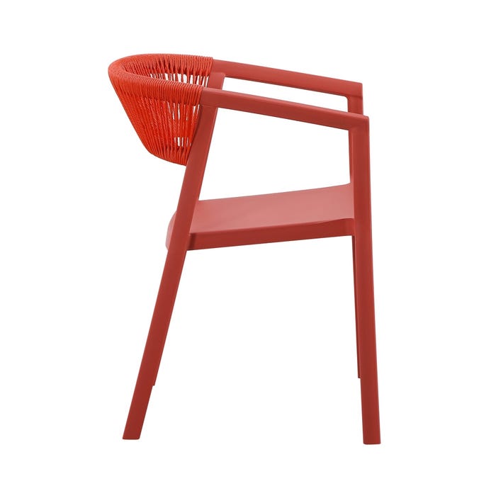 Silla Terracota Polipropileno 56 X 52 X 76 Cm