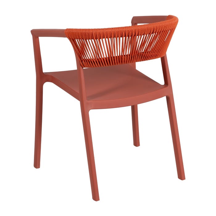 Silla Terracota Polipropileno 56 X 52 X 76 Cm