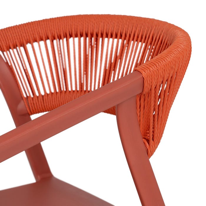 Silla Terracota Polipropileno 56 X 52 X 76 Cm