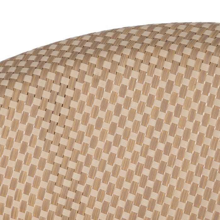 Silla Beige Aluminio-Textileno Exterior 57 X 58,50 X 82 Cm
