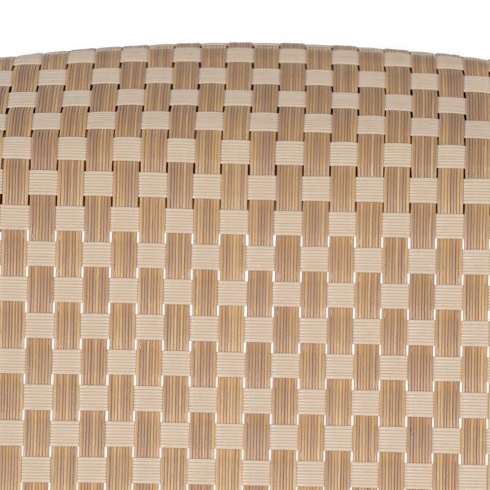 Silla Beige Aluminio-Textileno Exterior 57 X 58,50 X 82 Cm