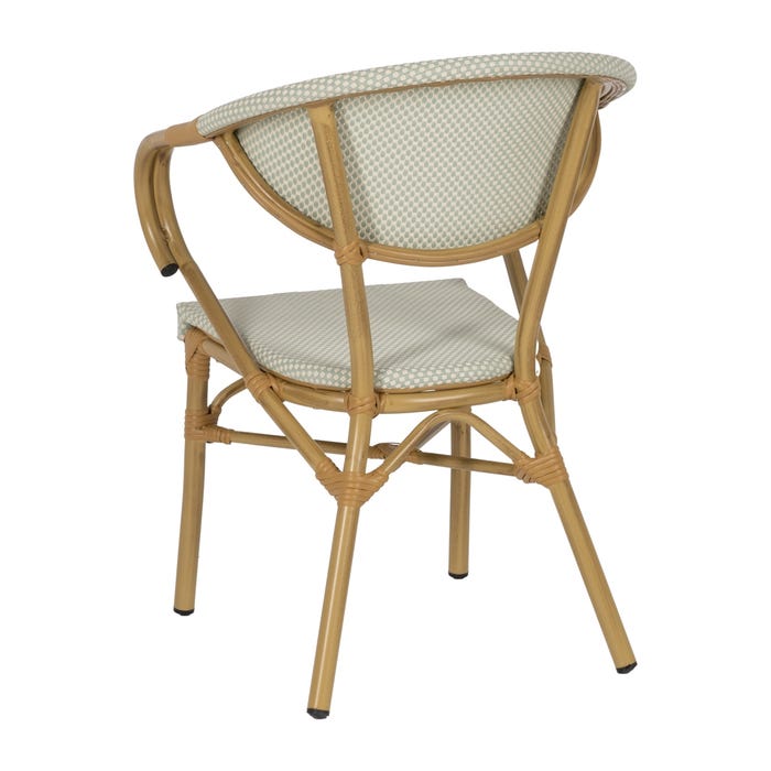 Silla Aguamarina Aluminio-Textileno 57 X 58,50 X 82 Cm