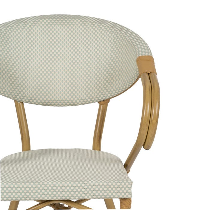 Silla Aguamarina Aluminio-Textileno 57 X 58,50 X 82 Cm