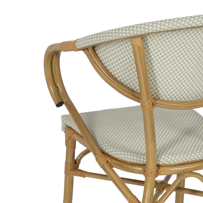 Silla Aguamarina Aluminio-Textileno 57 X 58,50 X 82 Cm