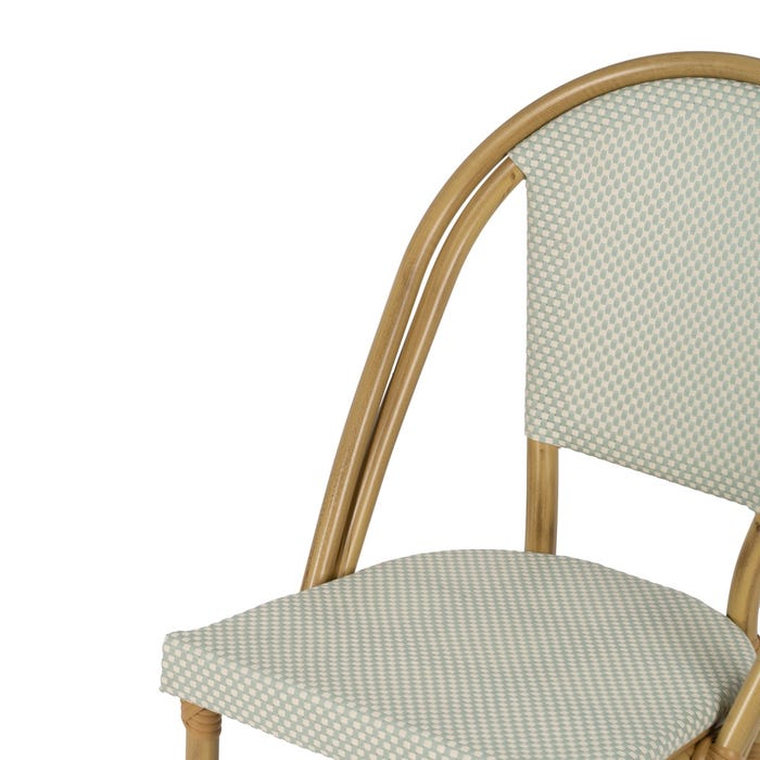 Silla Aguamarina Aluminio-Textileno 50 X 54 X 85 Cm