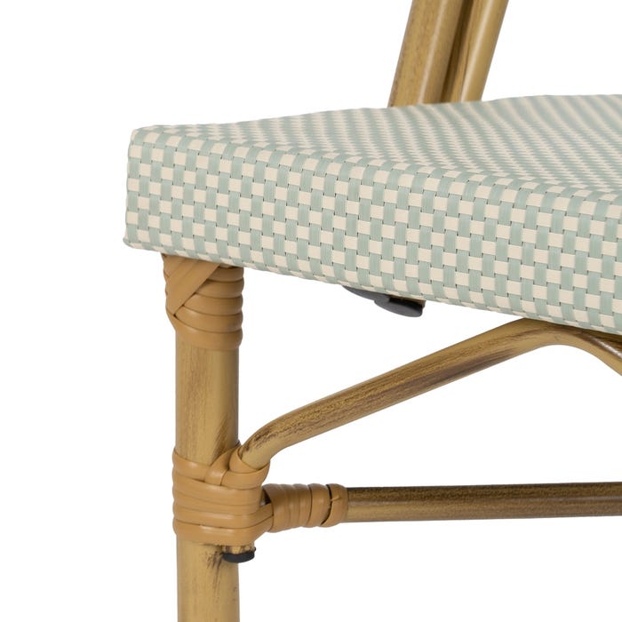 Silla Aguamarina Aluminio-Textileno 50 X 54 X 85 Cm