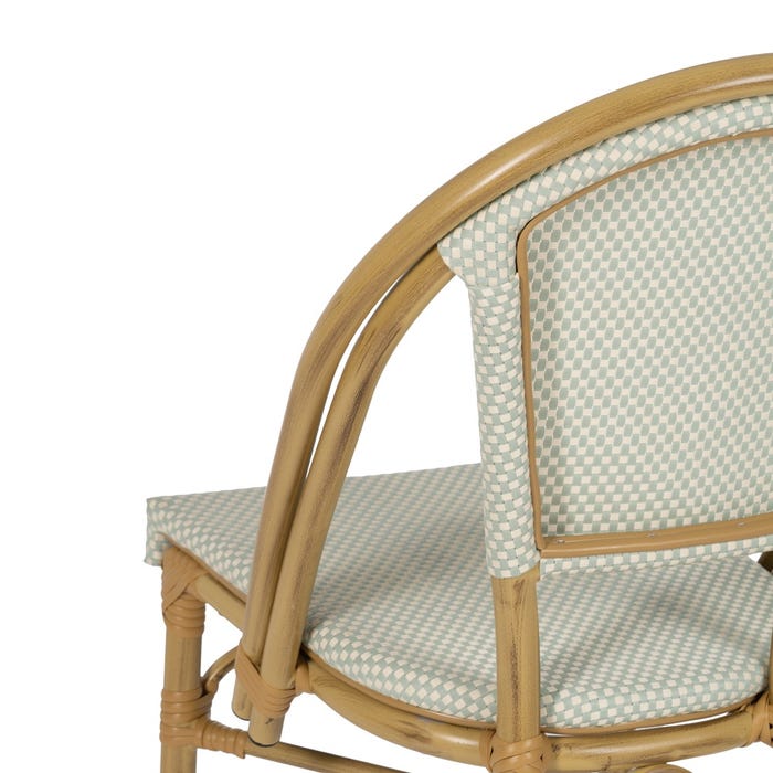 Silla Aguamarina Aluminio-Textileno 50 X 54 X 85 Cm