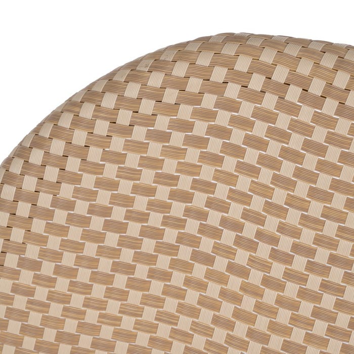 Silla Beige Aluminio-Textileno Exterior 47 X 60 X 79 Cm