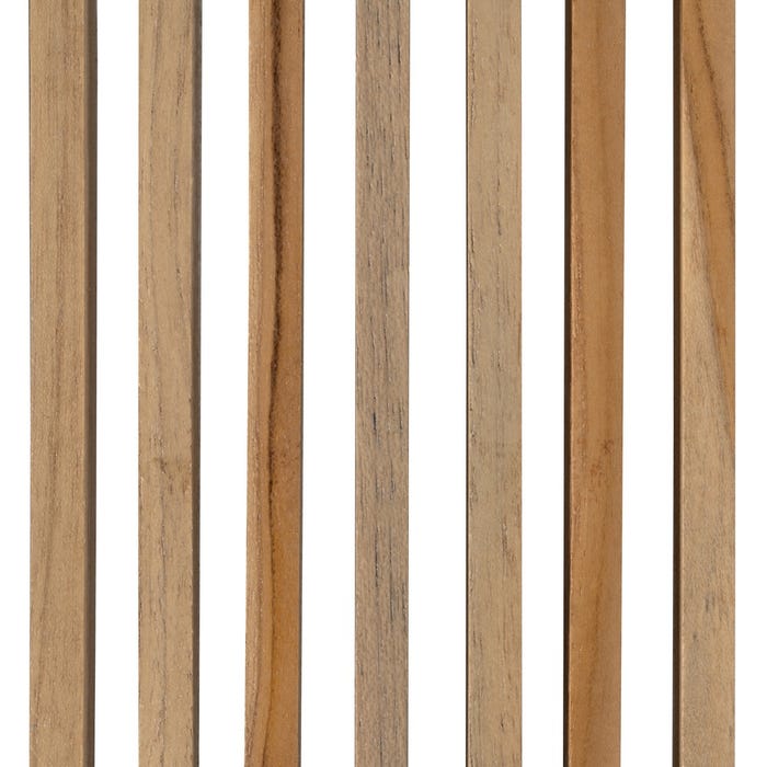 Estante Natural Madera De Teca Salón 80 X 21 X 20 Cm