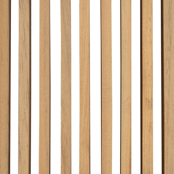 Estante Natural Madera De Teca Salón 100 X 21 X 20 Cm