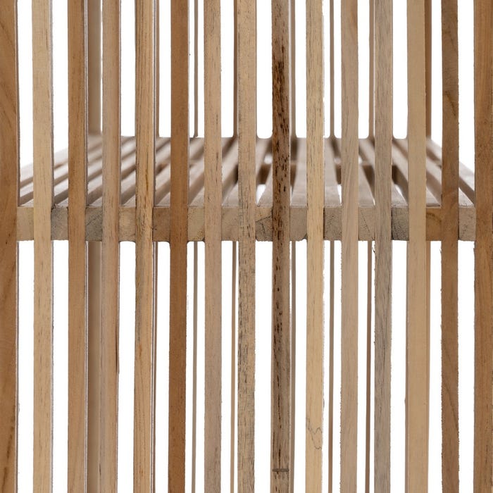 Consola Natural Madera De Teca Entrada 85 X 30 X 85 Cm