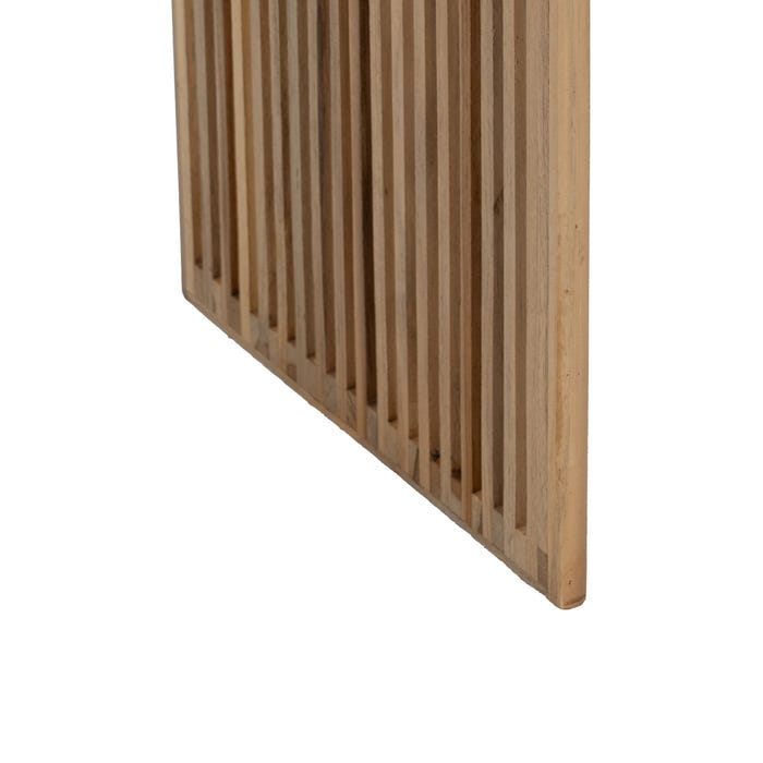 S/3 Mesa Auxiliar Natural Madera De Teca 65 X 30 X 66 Cm