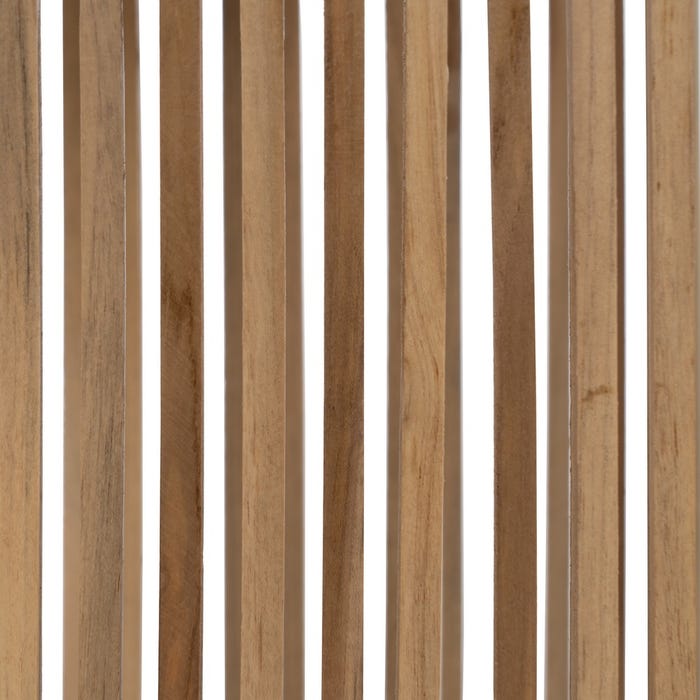 S/3 Mesa Auxiliar Natural Madera De Teca 65 X 30 X 66 Cm