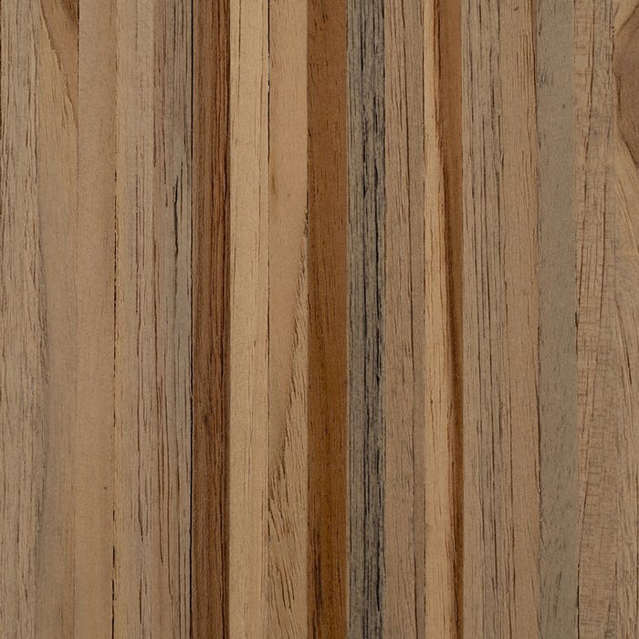 S/2 Consola Natural Madera De Teca 85 X 30 X 86 Cm