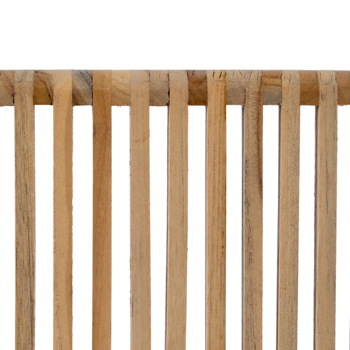 S/2 Consola Natural Madera De Teca 85 X 30 X 86 Cm