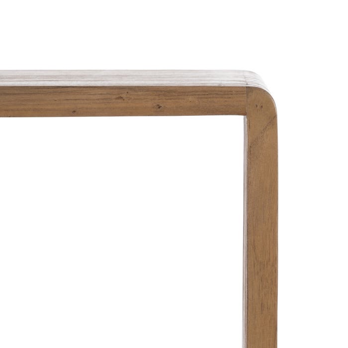 Estantería Natural Madera De Teca Salón 54 X 35 X 116 Cm