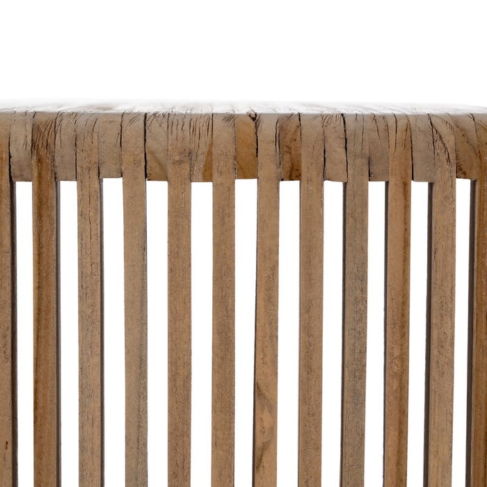 Estantería Natural Madera De Teca Salón 54 X 35 X 116 Cm