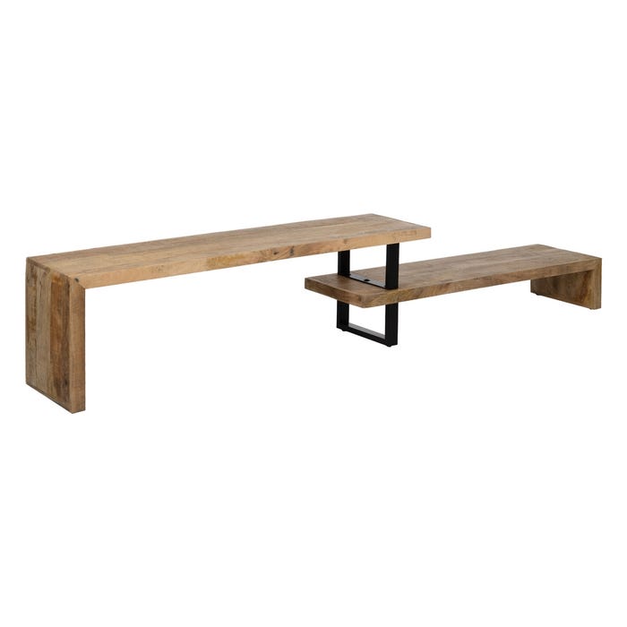 Mueble Auxiliar Marrón-Negro 265 X 40 X 50 Cm