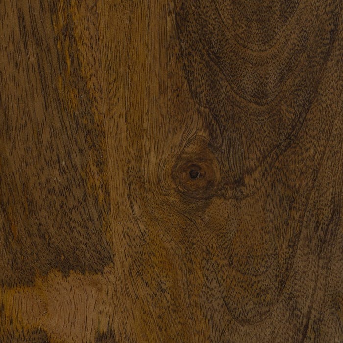 Escritorio Natural-Negro Madera De Mango 125 X 62 X 90 Cm