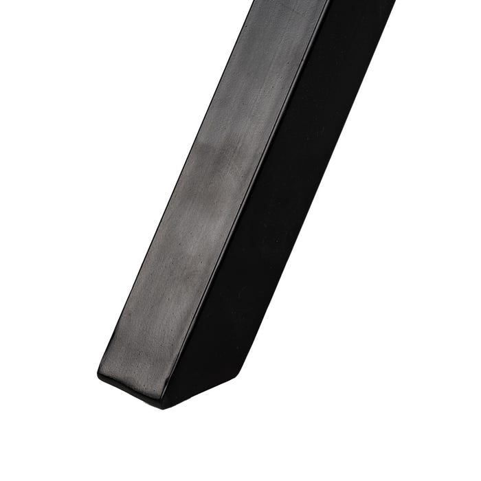 Escritorio Natural-Negro Madera De Mango 125 X 62 X 90 Cm