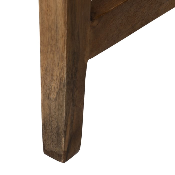 Escritorio Natural Madera De Mango 122 X 62 X 90 Cm