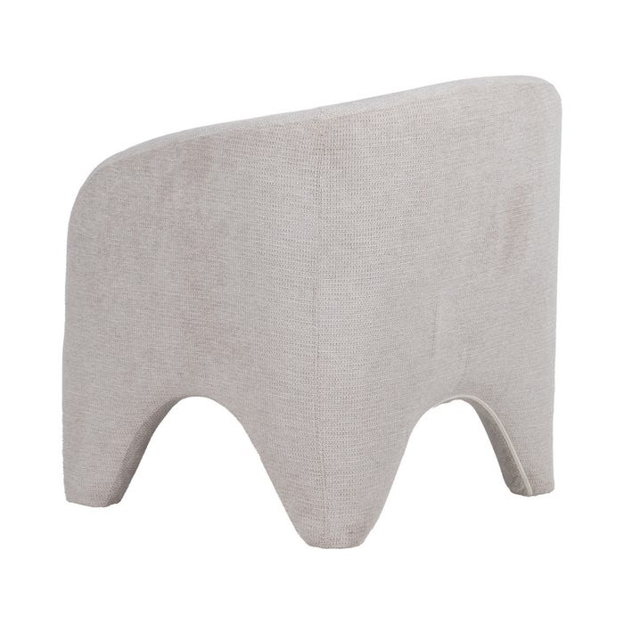 Beige Fabric Living Room Armchair 74 X 73 X 75 Cm