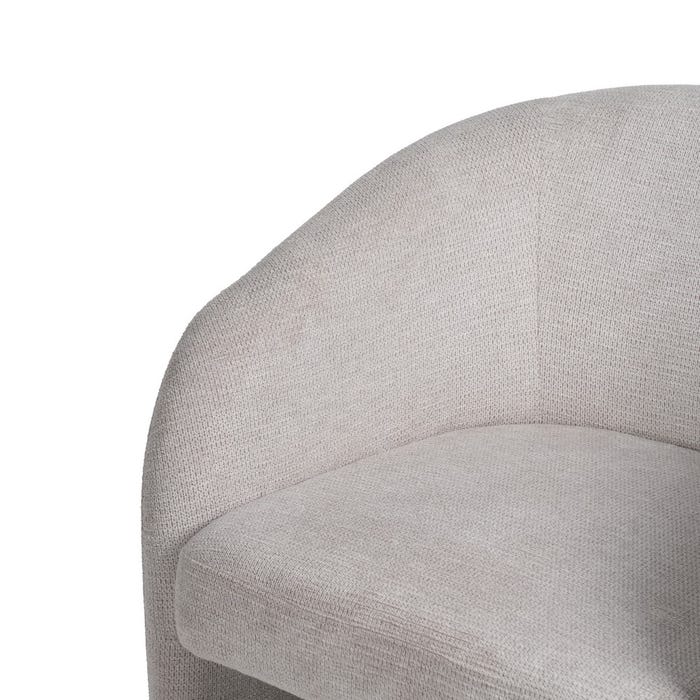 Beige Fabric Living Room Armchair 74 X 73 X 75 Cm