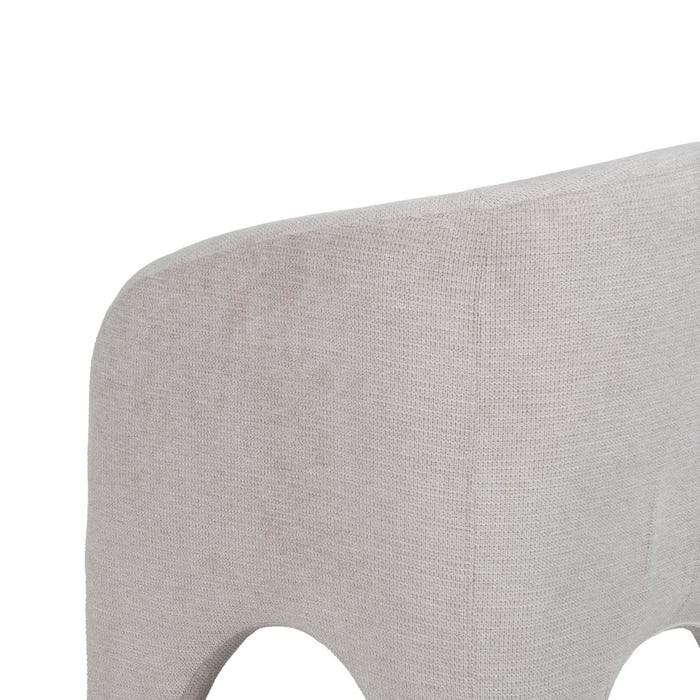 Beige Fabric Living Room Armchair 74 X 73 X 75 Cm