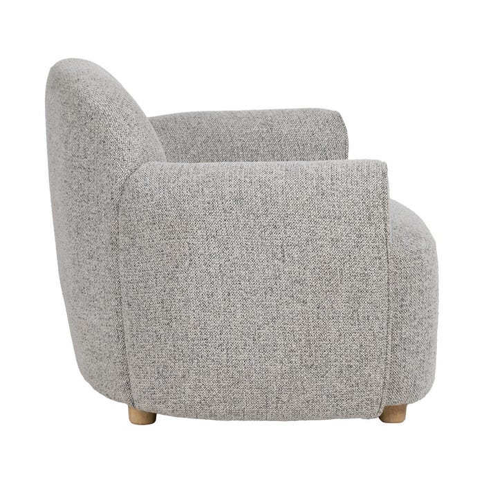 Marbled Fabric Living Room Armchair 90 X 81 X 67 Cm