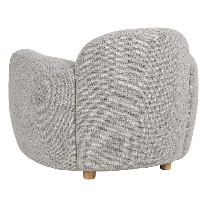 Marbled Fabric Living Room Armchair 90 X 81 X 67 Cm