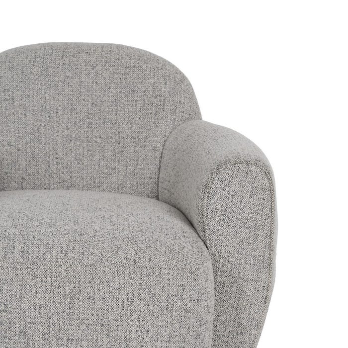 Marbled Fabric Living Room Armchair 90 X 81 X 67 Cm