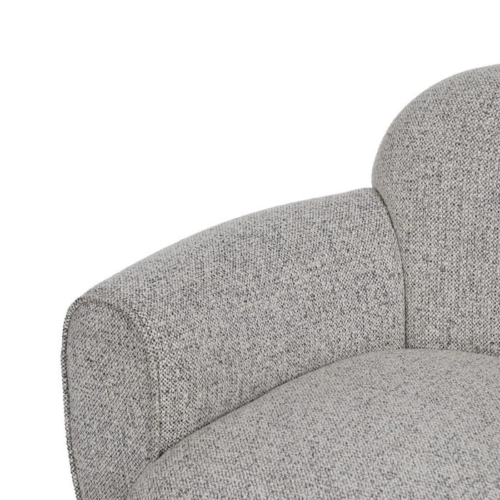 Marbled Fabric Living Room Armchair 90 X 81 X 67 Cm
