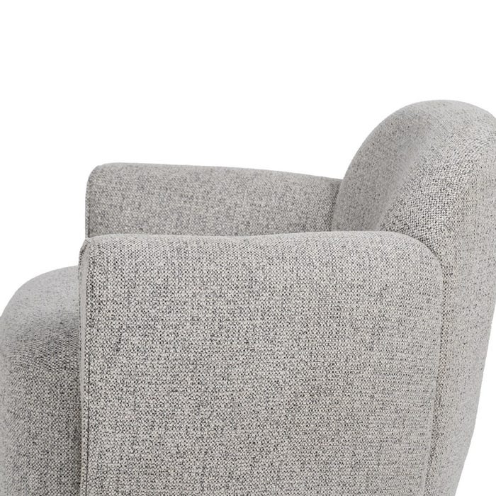 Marbled Fabric Living Room Armchair 90 X 81 X 67 Cm