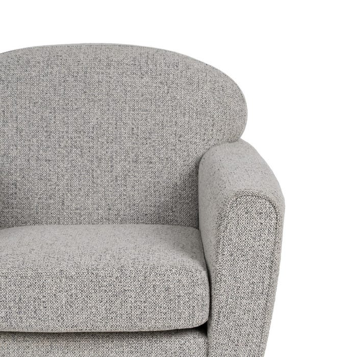 Marbled Fabric Living Room Armchair 81 X 75 X 82 Cm
