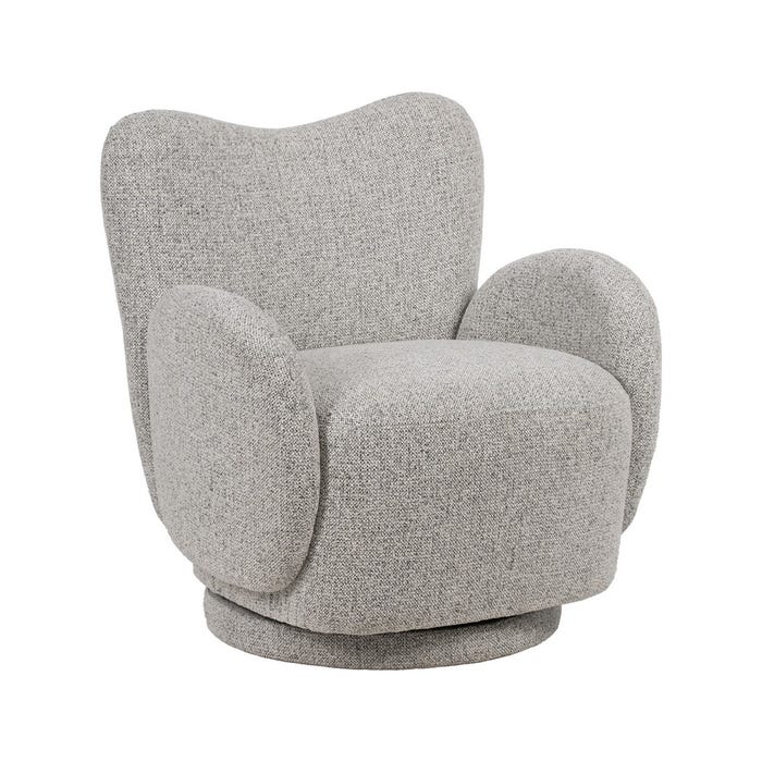 Sillón Jaspeado Tejido Salón 78 X 76 X 80 Cm