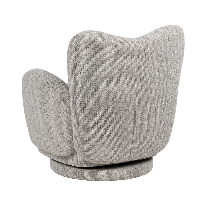 Marbled Fabric Living Room Armchair 78 x 76 x 80 cm