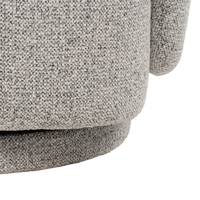 Marbled Fabric Living Room Armchair 78 x 76 x 80 cm