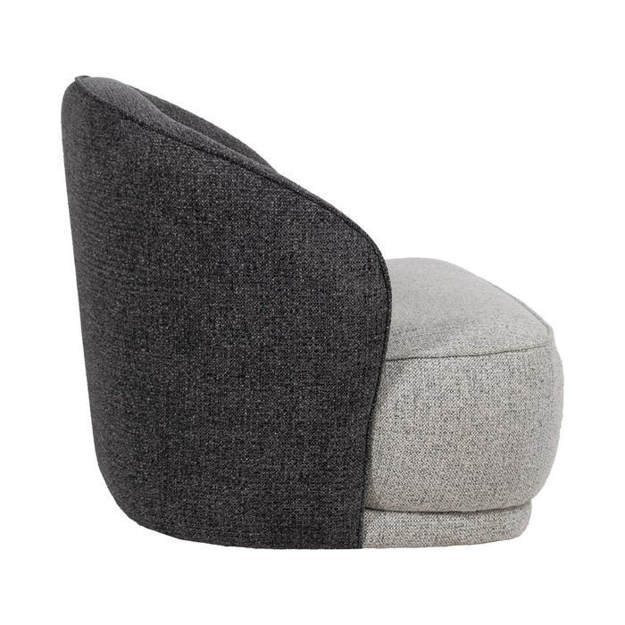 Two-tone Fabric Living Room Armchair 78 x 81 x 74 cm