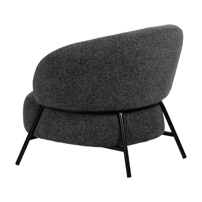 Sillón Jaspeado Tejido-Metal Salón 85 X 81 X 73 Cm