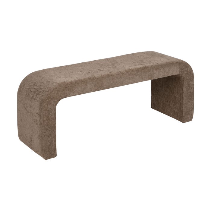 S/3 Banco Taupe Dm-Tejido 126 X 46 X 50 Cm